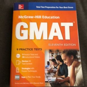 GMAT prep book, 2018. 9 practice tests!